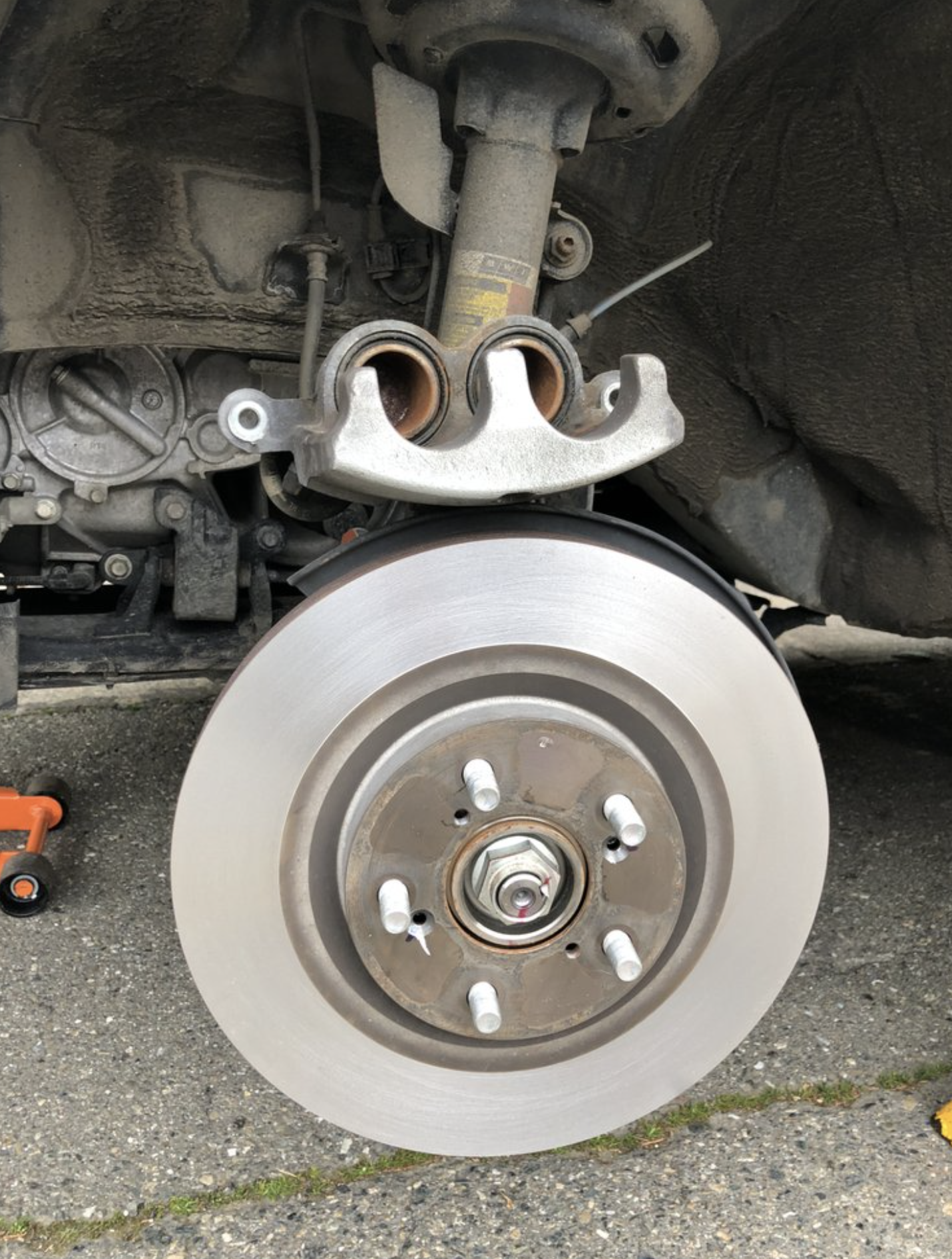 this image shows brake repair in Oakland, CA